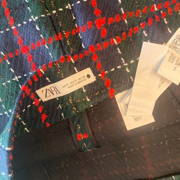 Zara Plaid Skirt - Picture 5 of 5